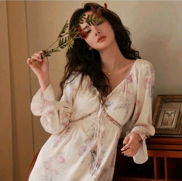 HWZ NWTs Sweet Dreams Pajama Dress - Picture 2 of 7